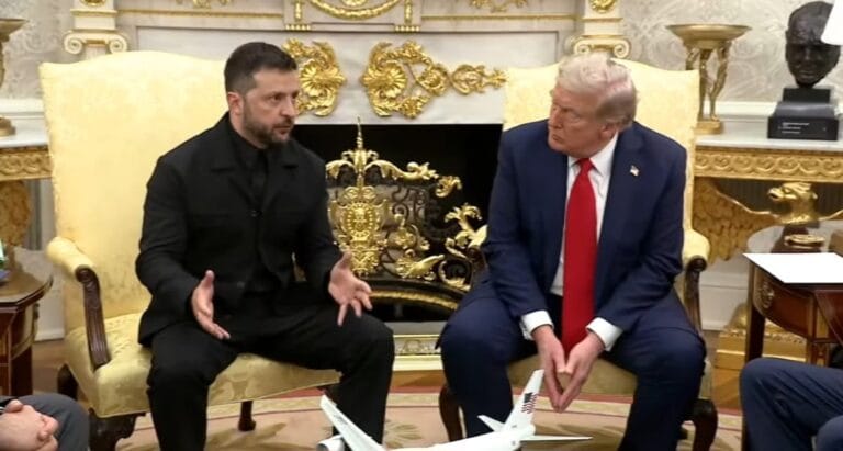 Zelensky and Trump-min
