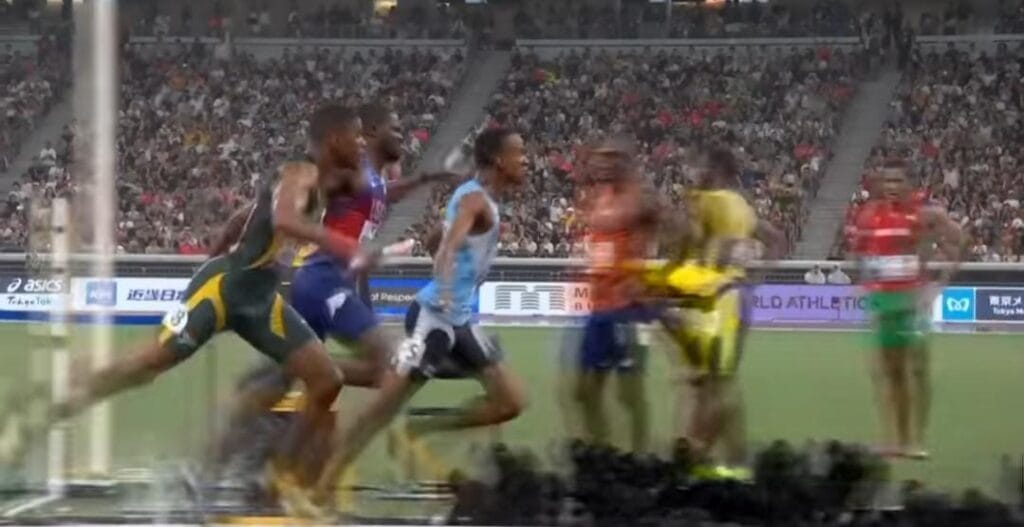 Botswana winning gold