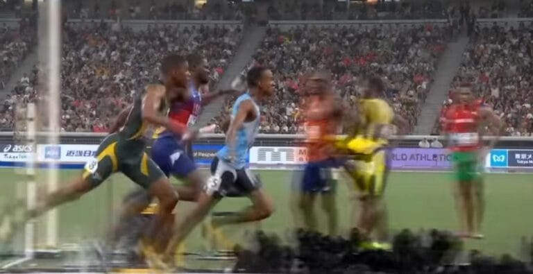 Botswana winning gold